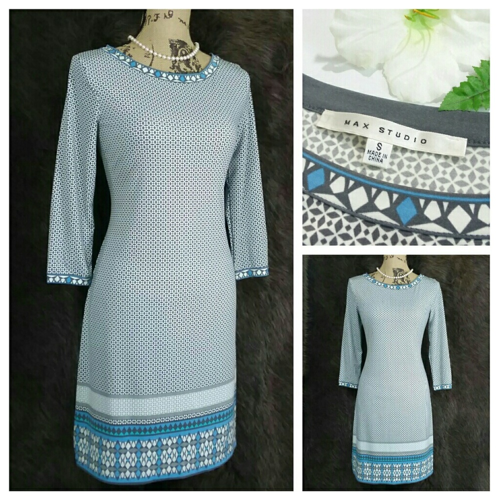 NWOT MAX STUDIOS JERSY DRESS